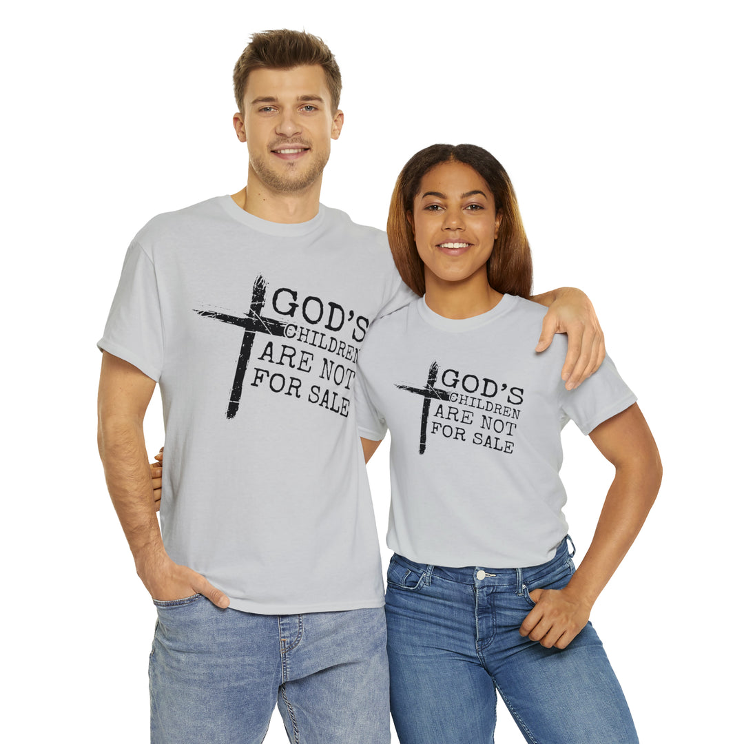 Gods children are not for sale-Unisex Heavy Cotton Tee