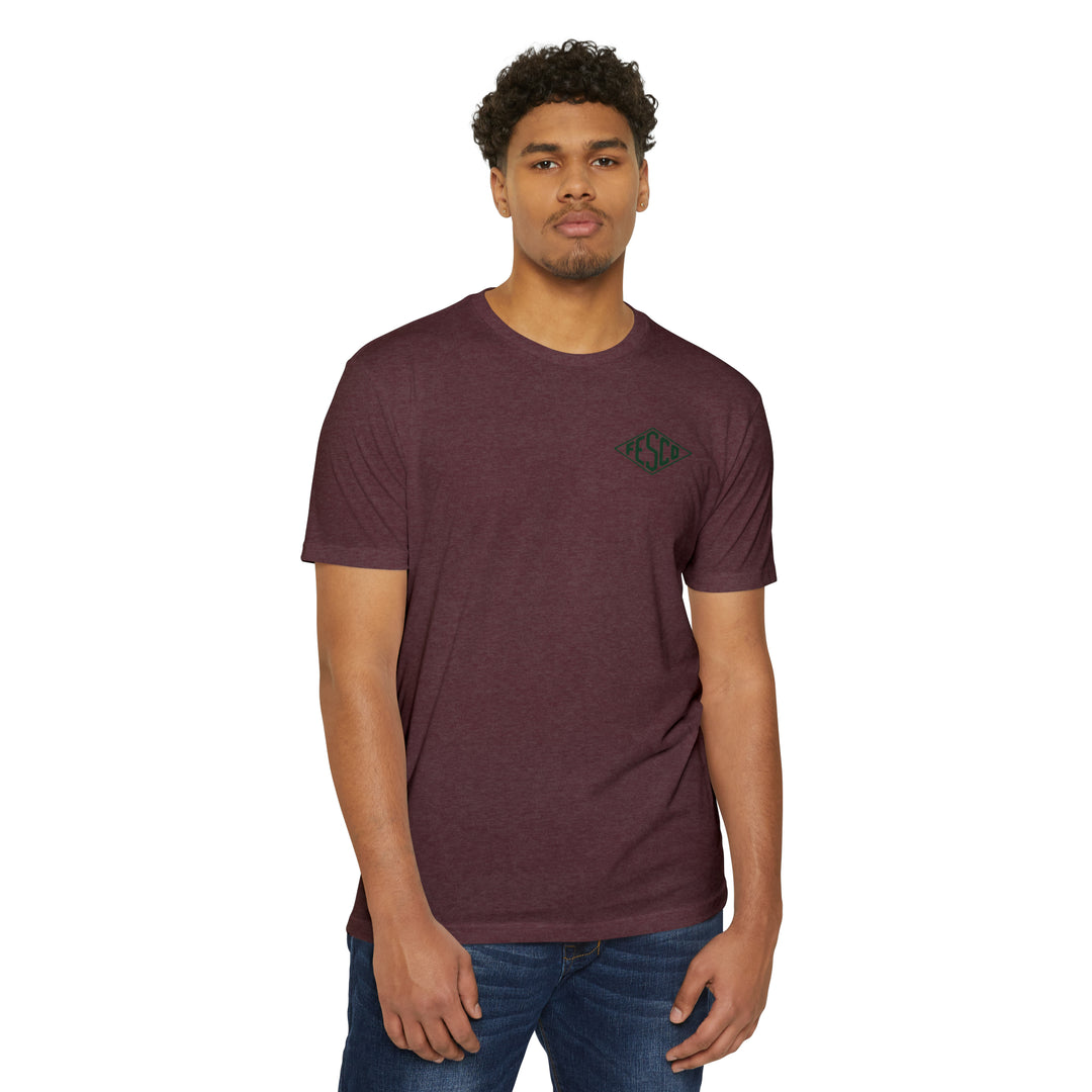 Fesco Unisex CVC Jersey T-shirt