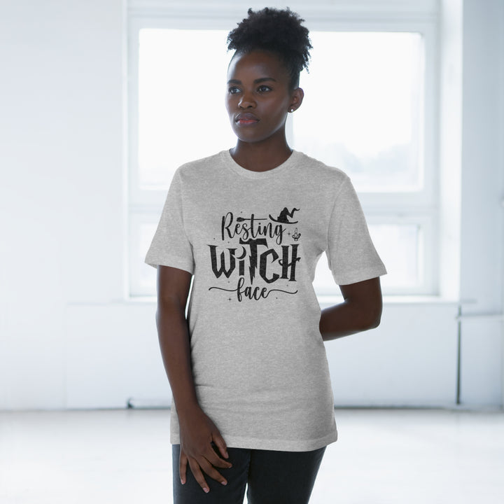 Resting Witch Face=Unisex Deluxe T-shirt
