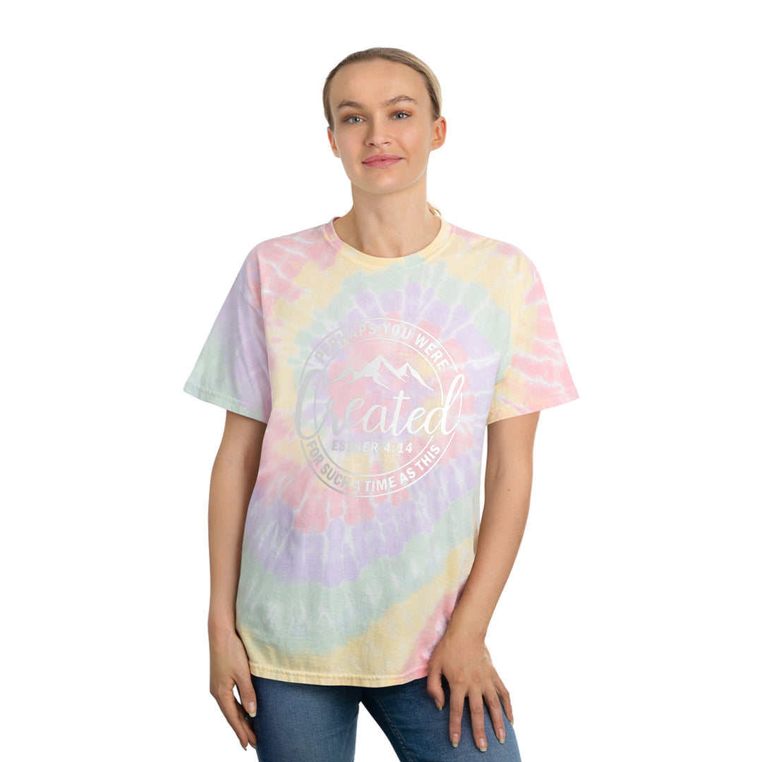 Created=Tie-Dye Tee, Spiral