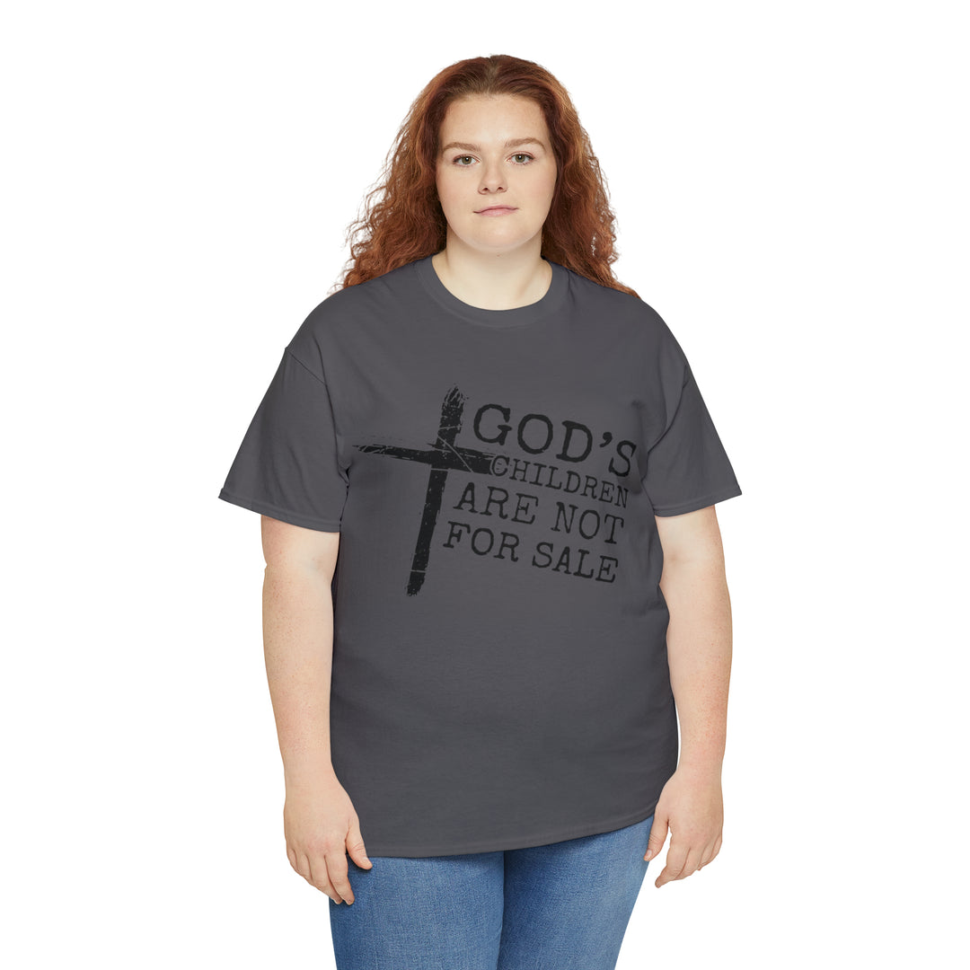 Gods children are not for sale-Unisex Heavy Cotton Tee