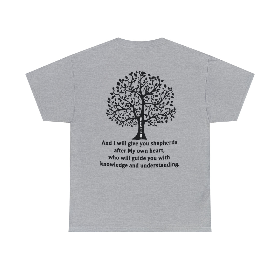 Knowledge & Understanding-Unisex Heavy Cotton Tee