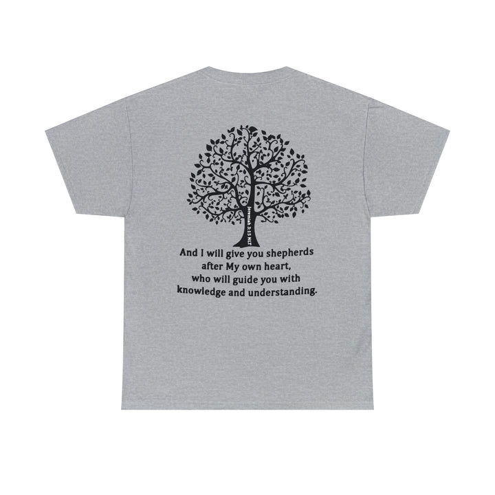 Knowledge & Understanding-Unisex Heavy Cotton Tee