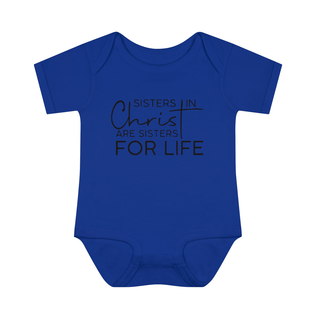 SISTER IN CHRIST-Infant Baby Rib Bodysuit