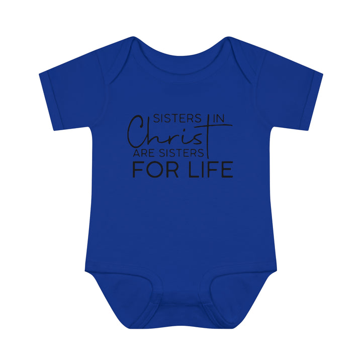 SISTER IN CHRIST-Infant Baby Rib Bodysuit