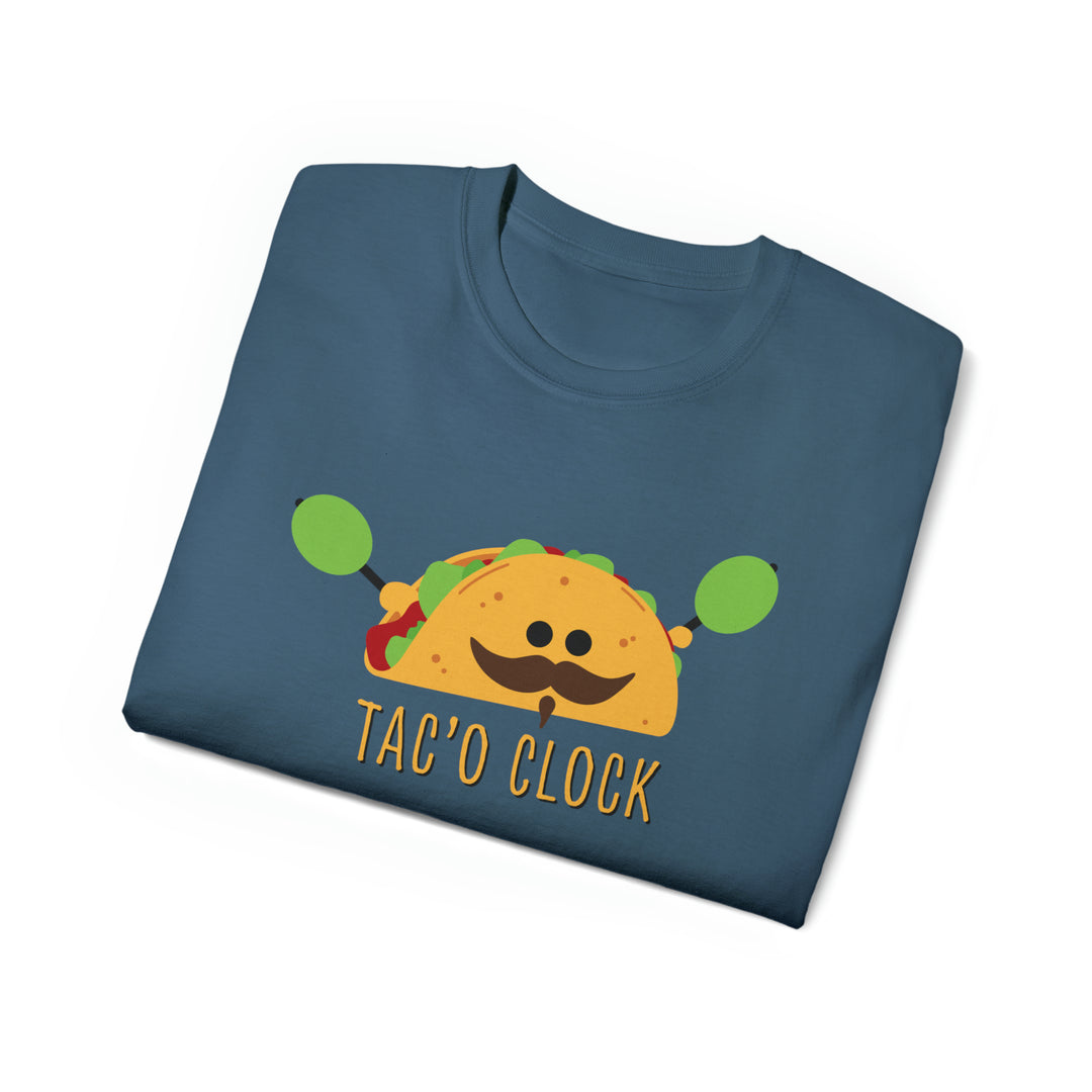 TACO CLOCK=Unisex Ultra Cotton Tee