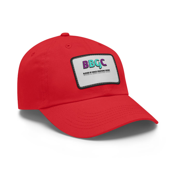 BBGC=Dad Hat with Leather Patch (Rectangle)