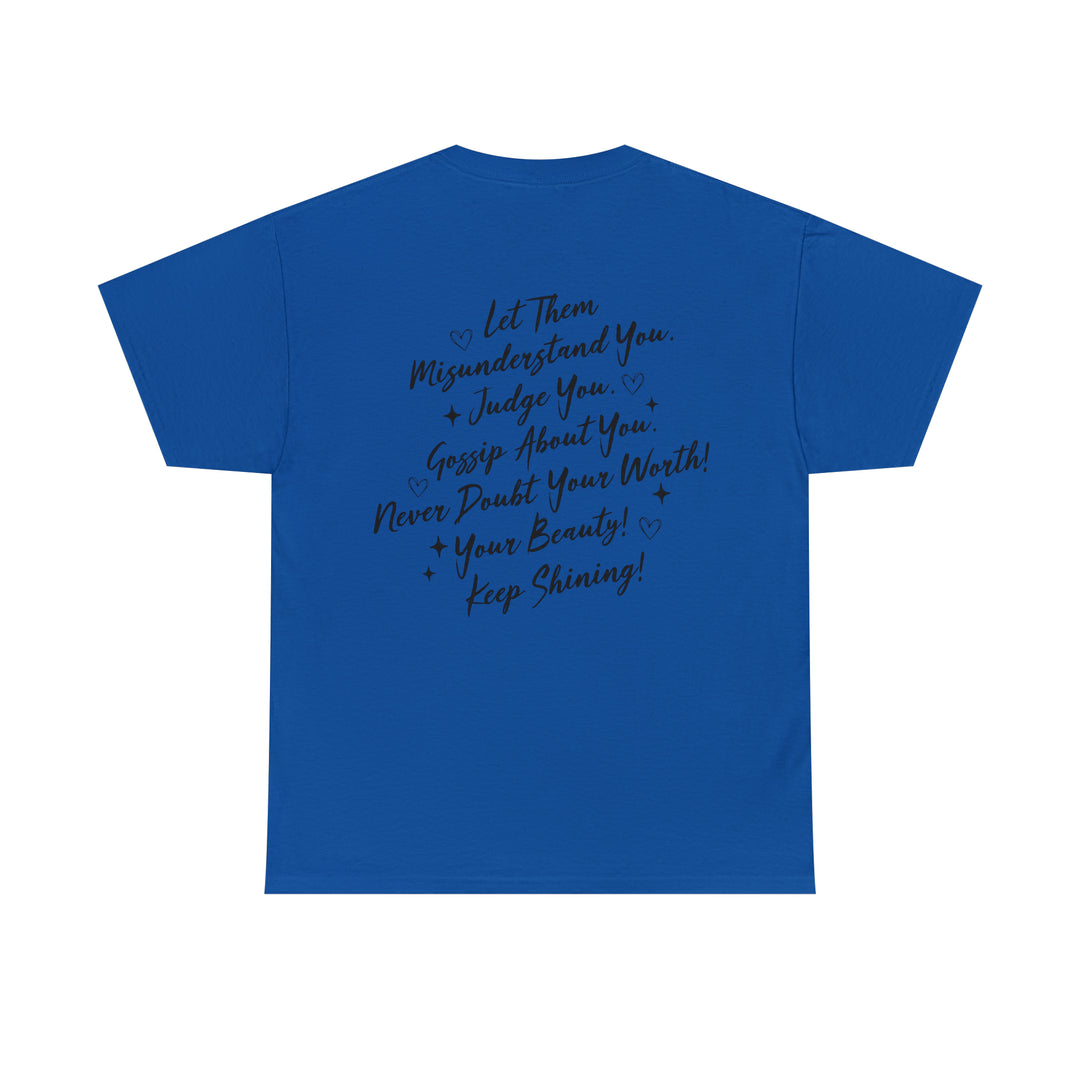 LET THEM-Unisex Heavy Cotton Tee