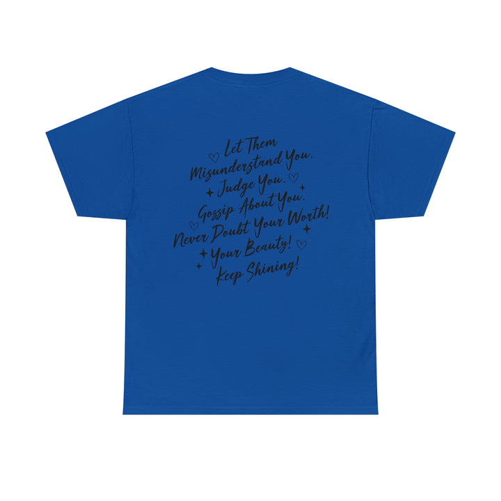 LET THEM-Unisex Heavy Cotton Tee
