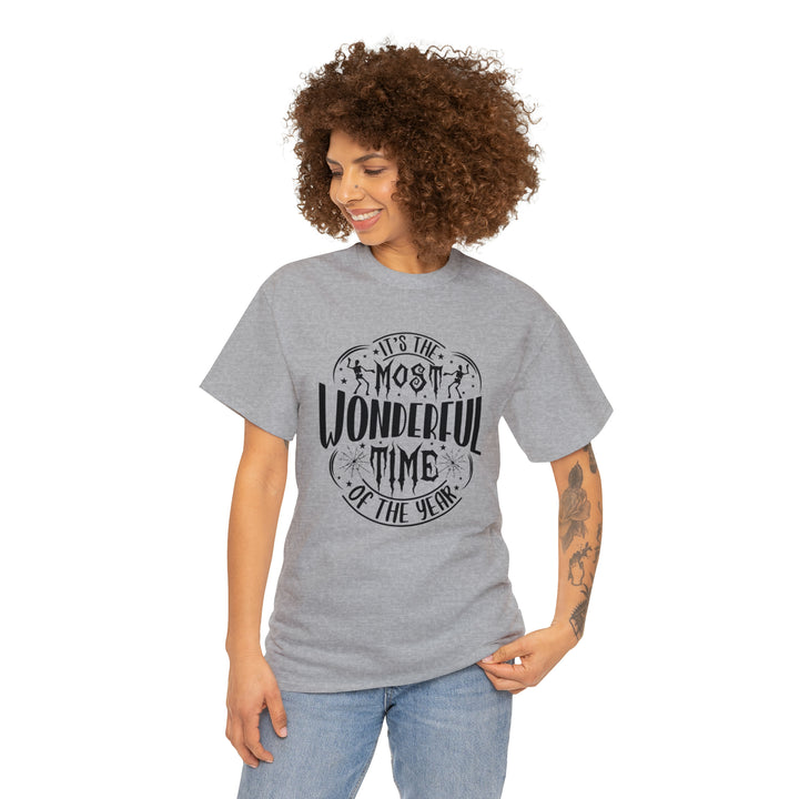 Most wonderful time of year-Unisex Heavy Cotton Tee
