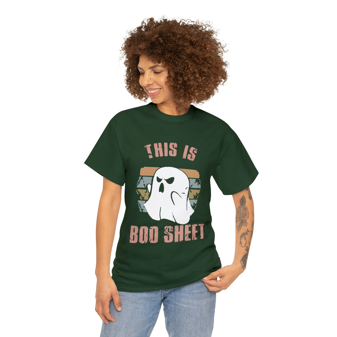 This is Boo Sheet-Unisex Heavy Cotton Tee