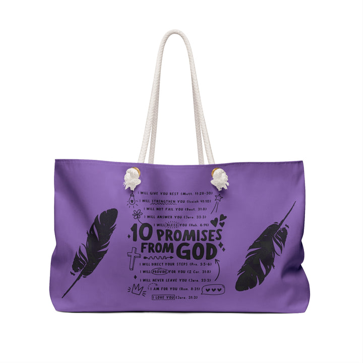 Weekender Bag=10 Promises from God
