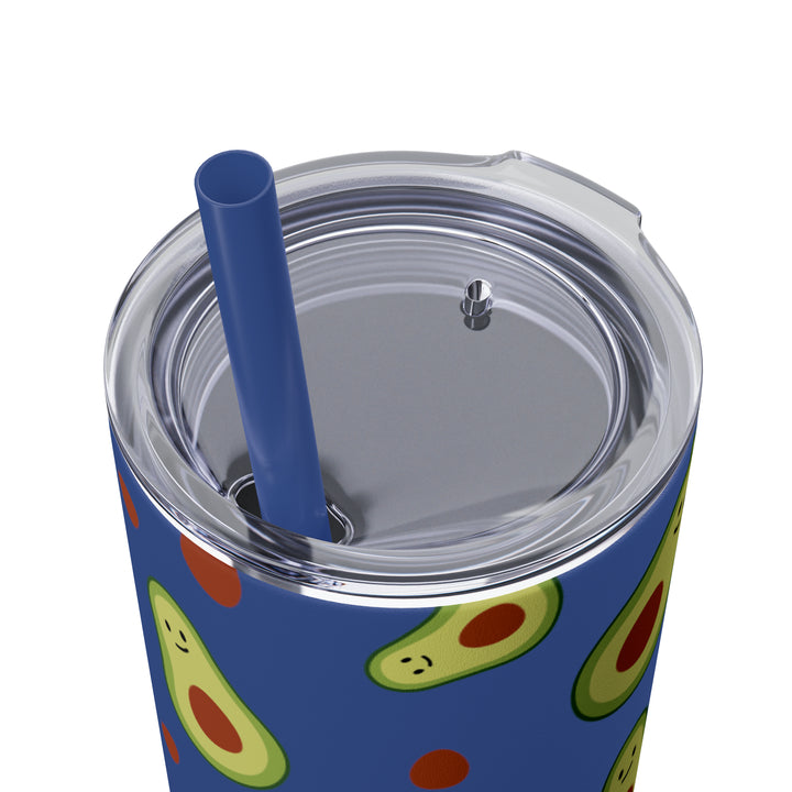 Skinny Tumbler with Straw, 20oz