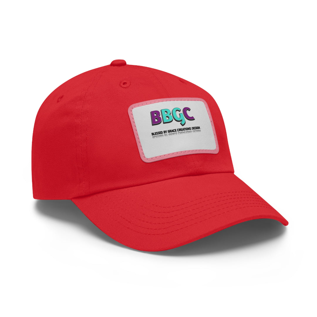 BBGC=Dad Hat with Leather Patch (Rectangle)