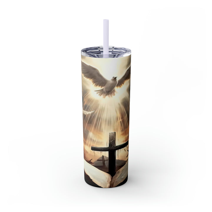 Skinny Tumbler with Straw, 20oz