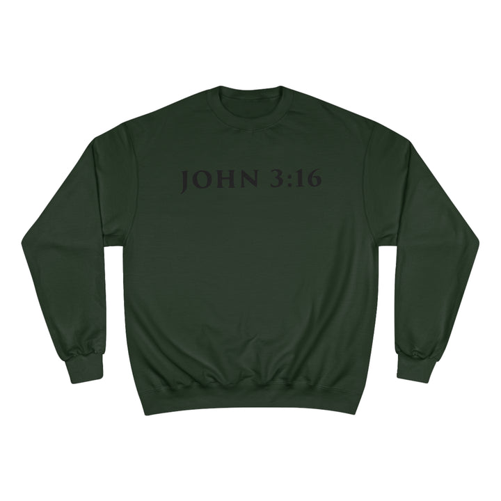 JOHN 3:16-Champion Sweatshirt