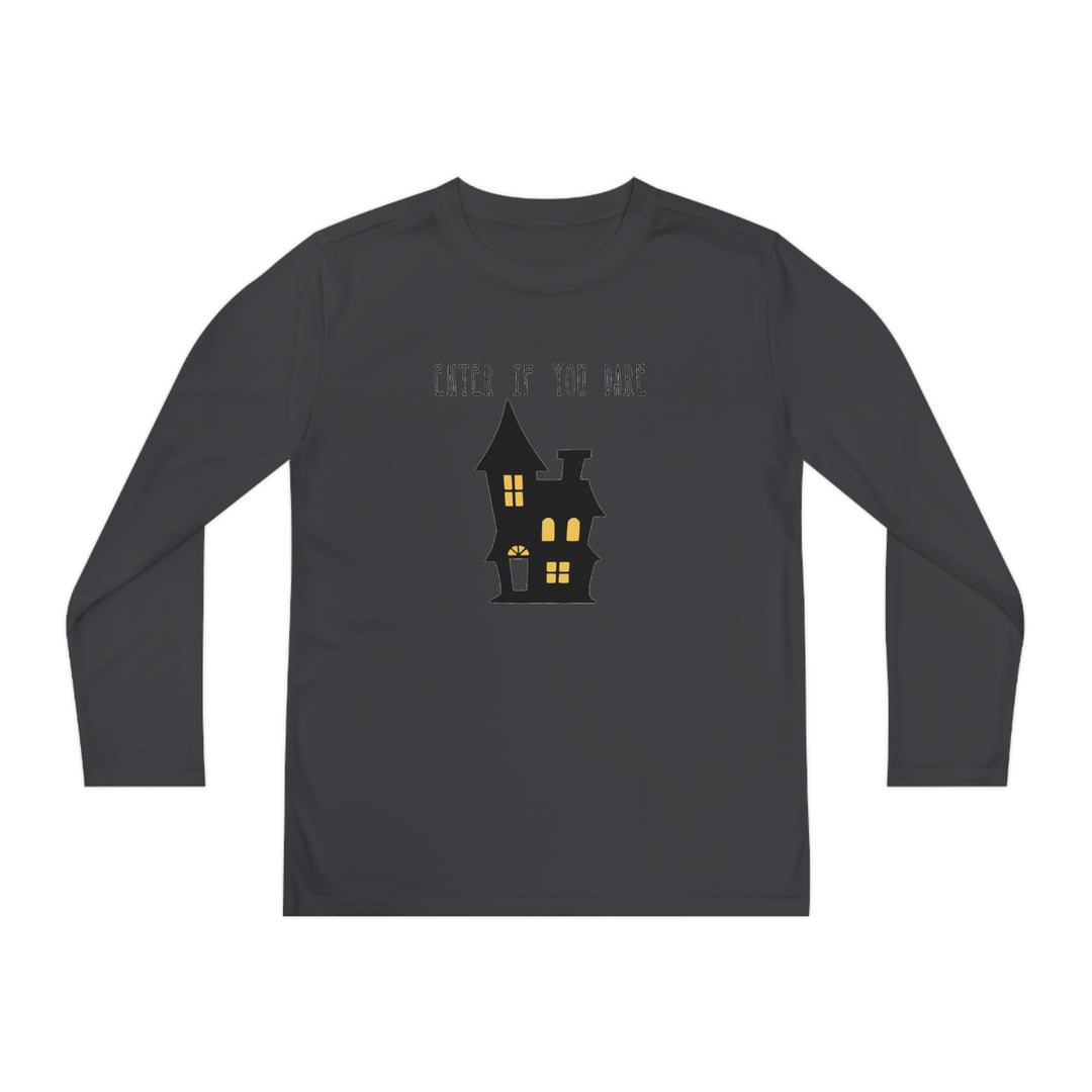Enter if you dare-Youth Long Sleeve Competitor Tee