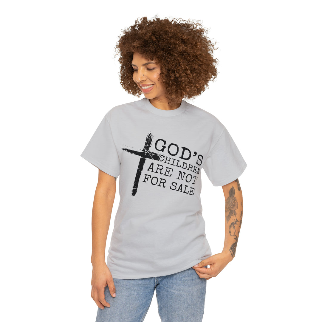 Gods children are not for sale-Unisex Heavy Cotton Tee