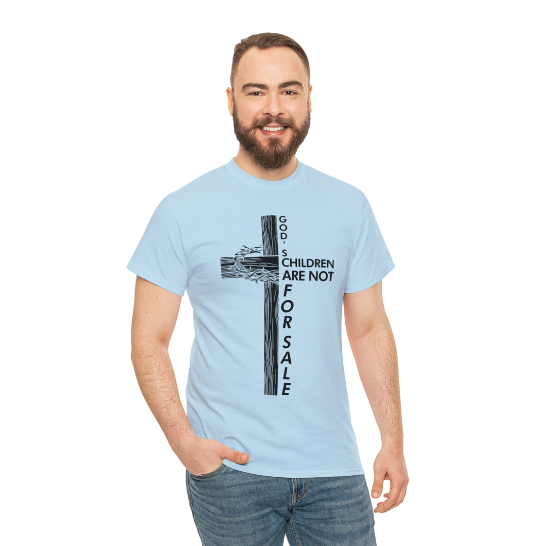 gods children are not for sale-Unisex Heavy Cotton Tee