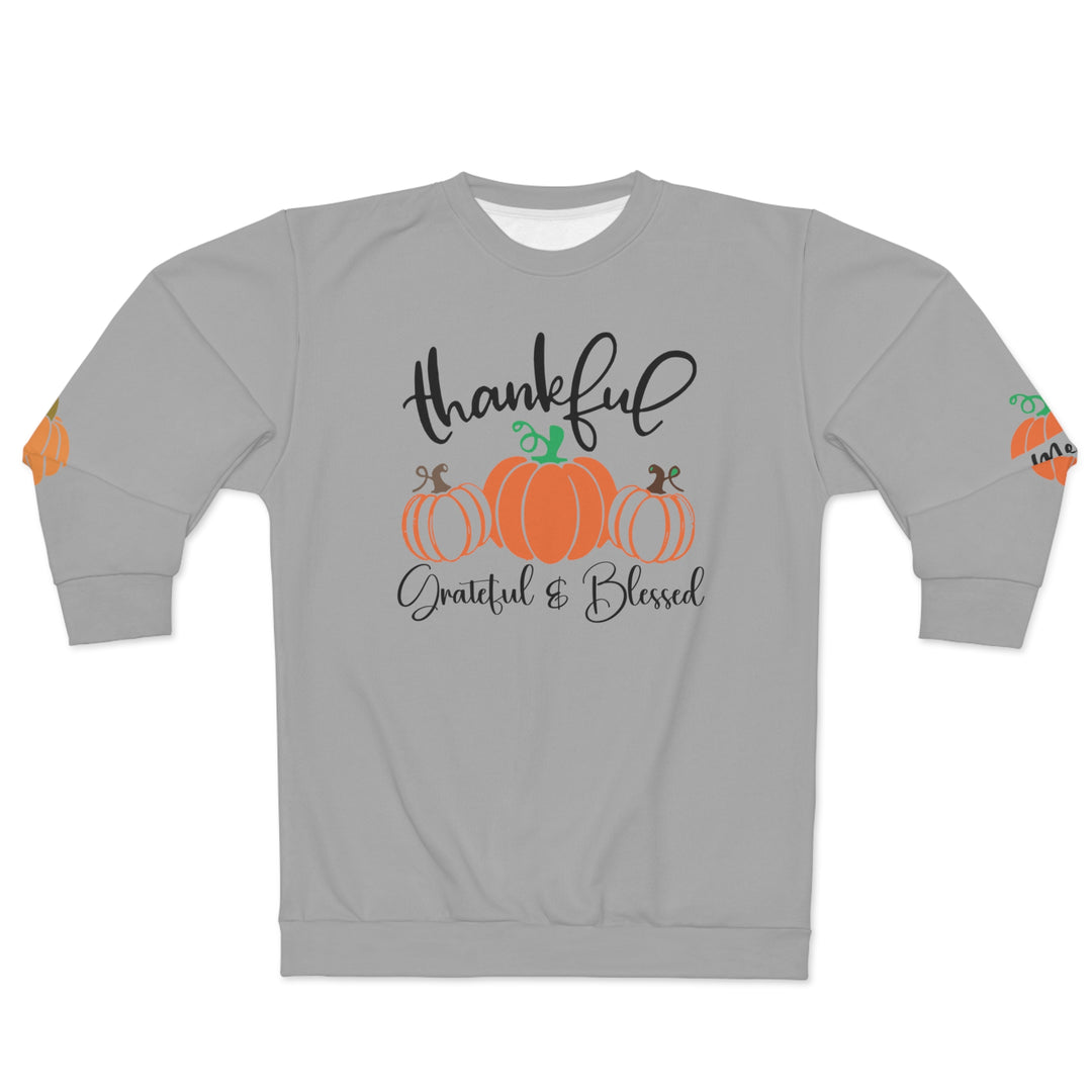 THANKFUL MEME=Unisex Sweatshirt (AOP)