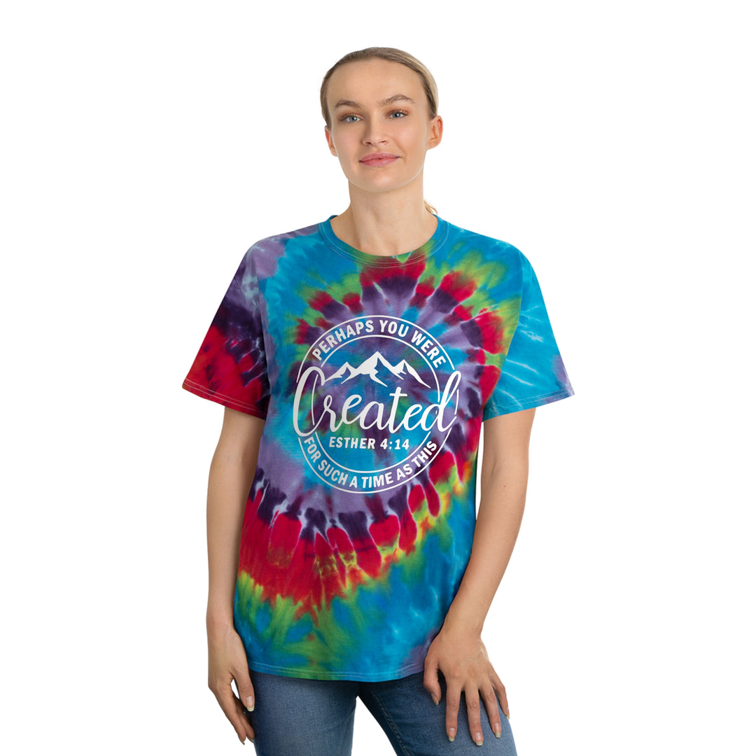 Created=Tie-Dye Tee, Spiral