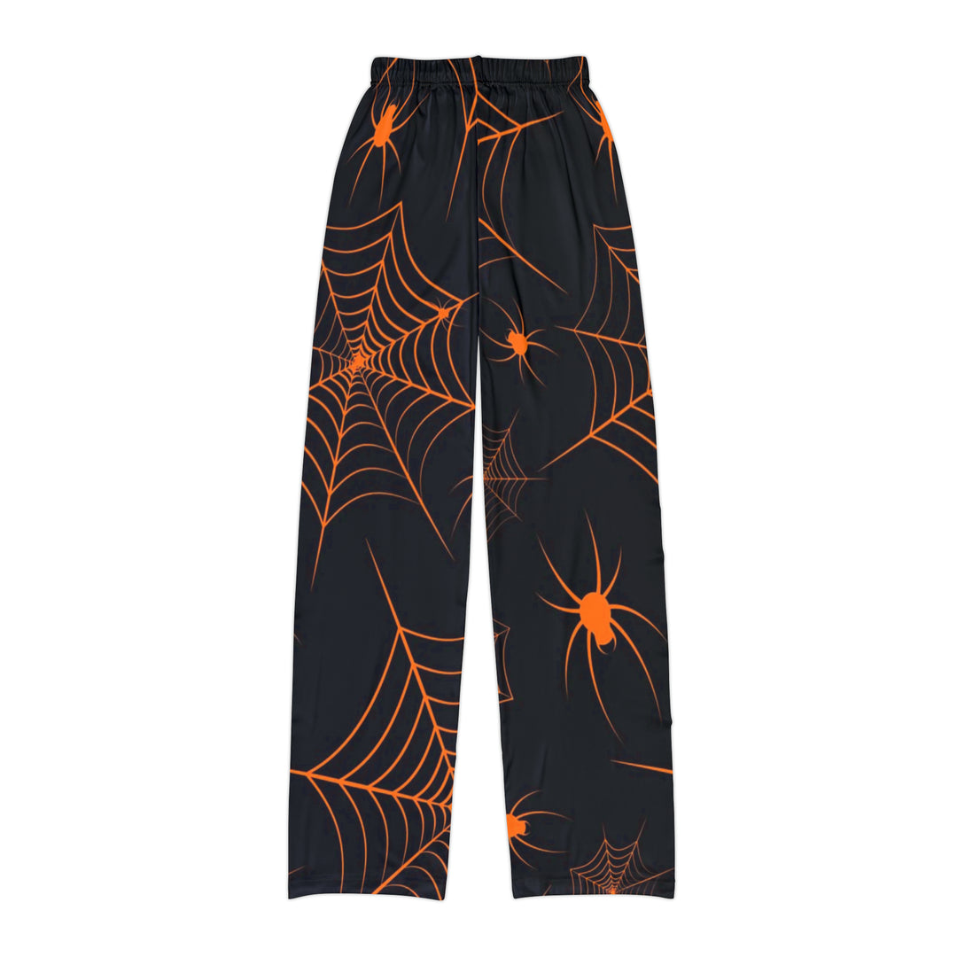 Spider Web Kids Pajama Pants (AOP)