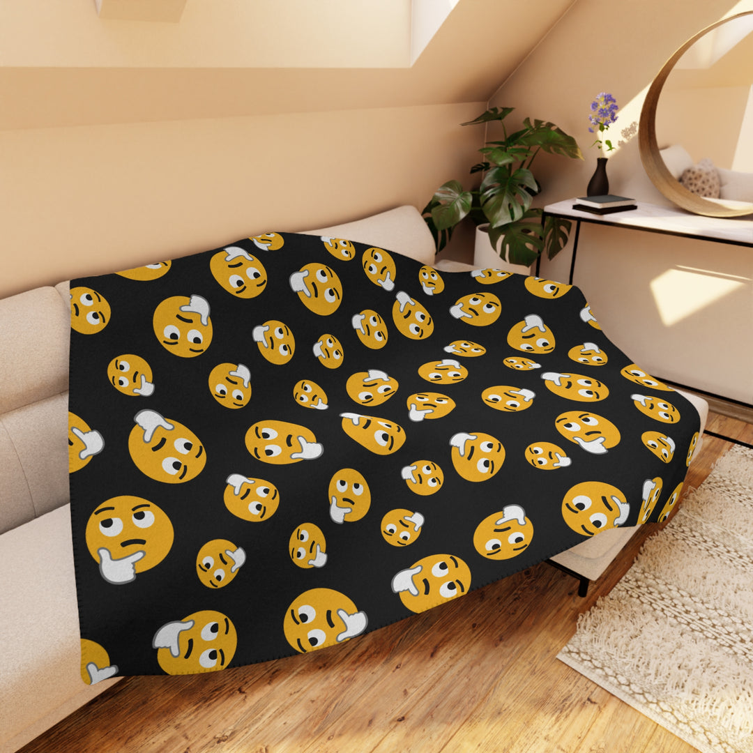 EMOJI=Tan Sherpa Blanket