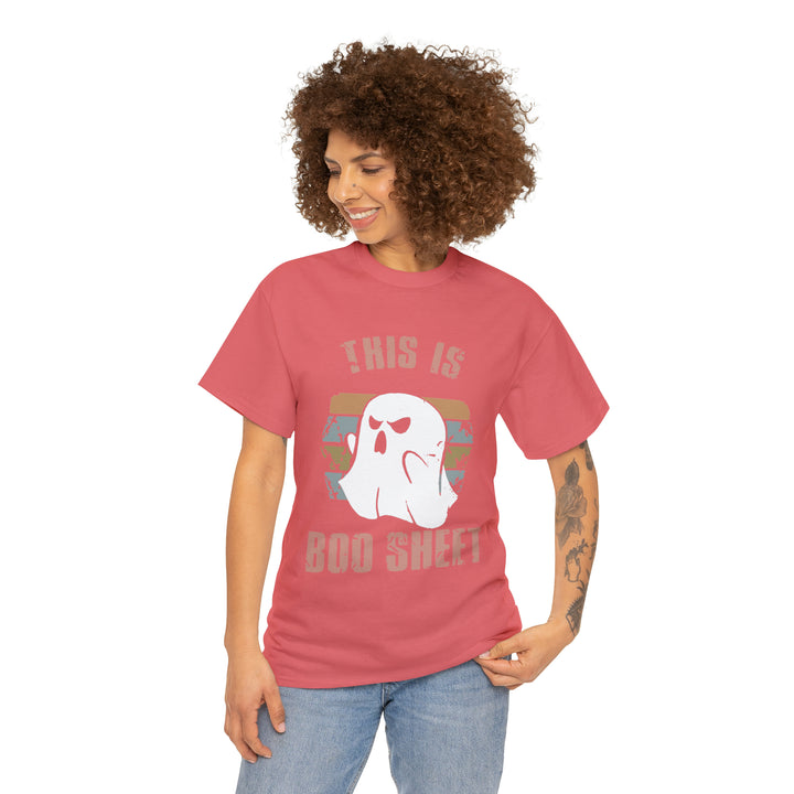 This is Boo Sheet-Unisex Heavy Cotton Tee