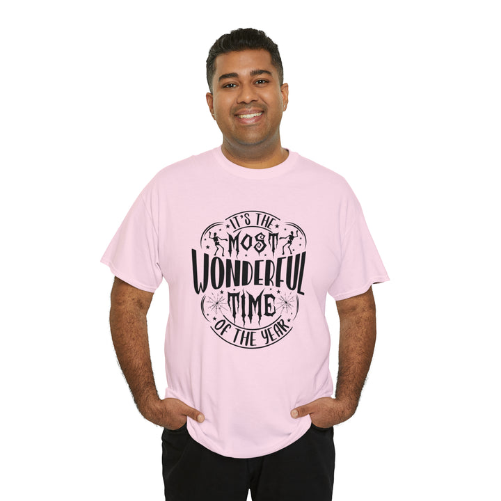 Most wonderful time of year-Unisex Heavy Cotton Tee