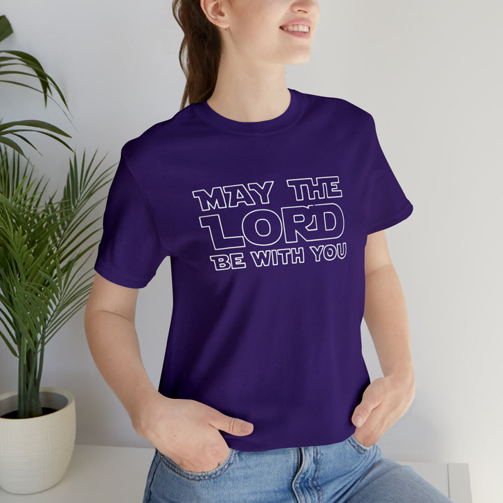 Mat The Lord Be With You-Unisex Jersey Short Sleeve Tee