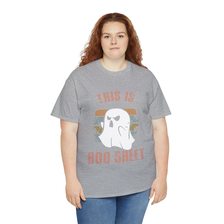 This is Boo Sheet-Unisex Heavy Cotton Tee