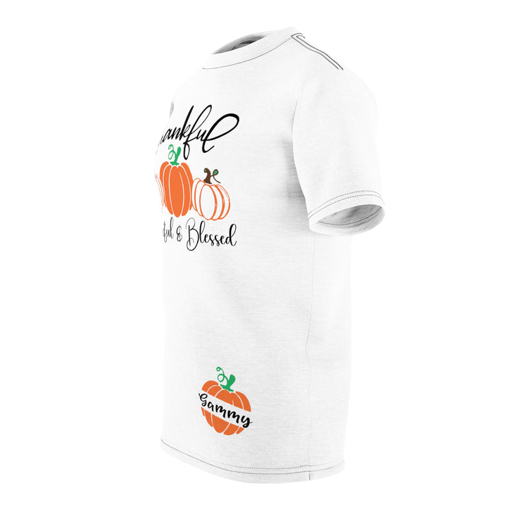 Thankful Gammy=Unisex Cut & Sew Tee (AOP)