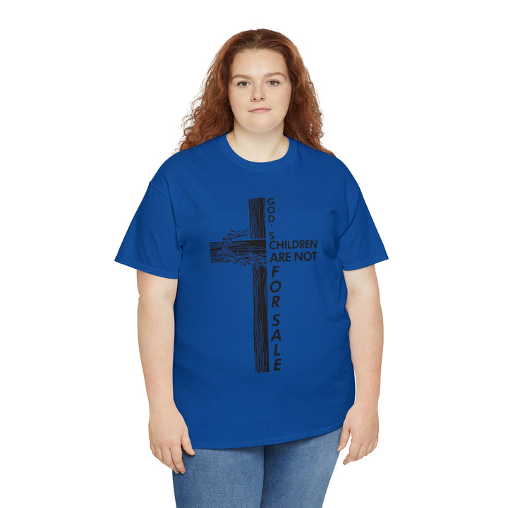 gods children are not for sale-Unisex Heavy Cotton Tee