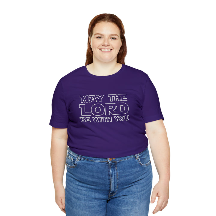 Mat The Lord Be With You-Unisex Jersey Short Sleeve Tee