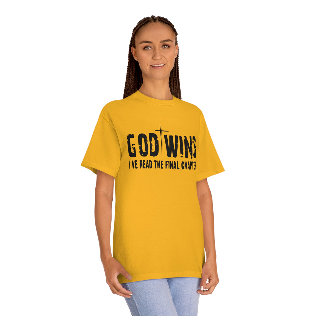 GOD WINS-Unisex Classic Tee