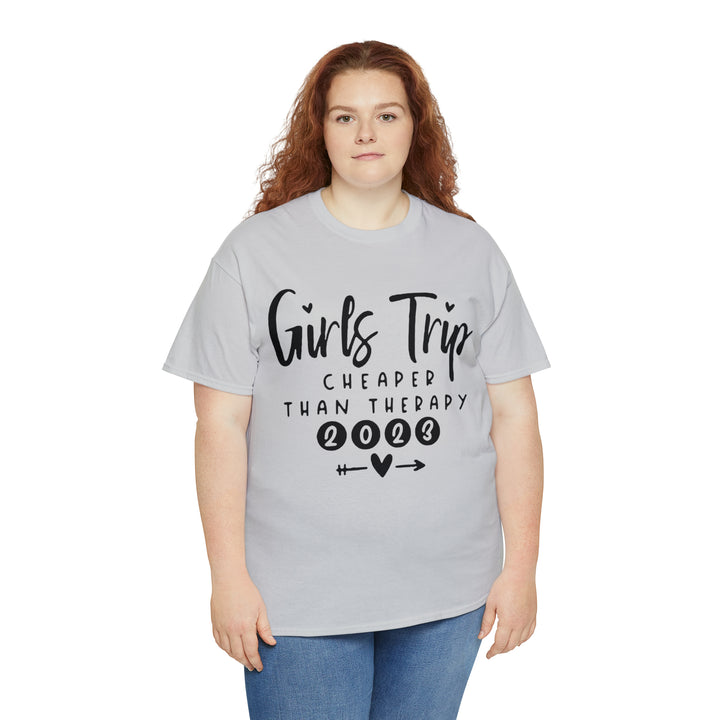 GIRLS TRIP 2023=Unisex Heavy Cotton Tee