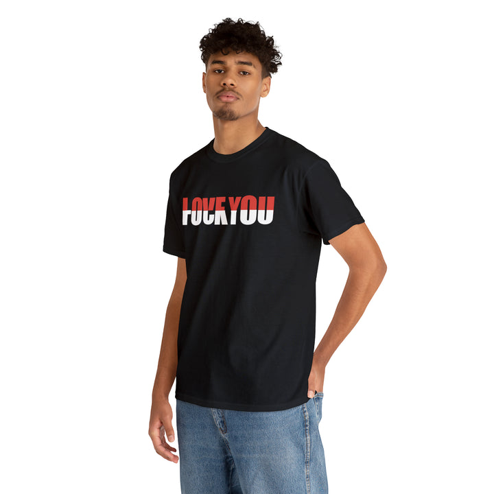 LOVE YOU-F YOU-Unisex Heavy Cotton Tee
