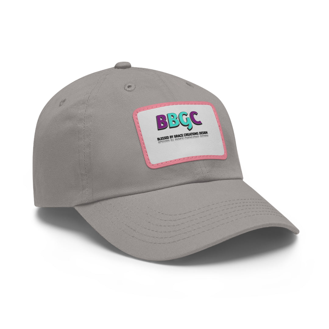 BBGC=Dad Hat with Leather Patch (Rectangle)