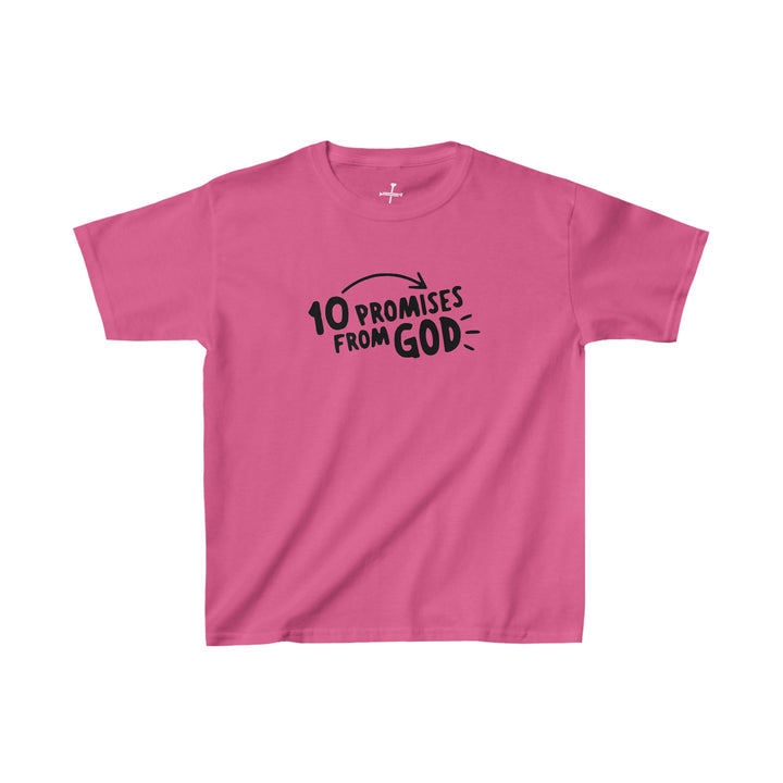 10 Promises from God=Kids Heavy Cotton™ Tee