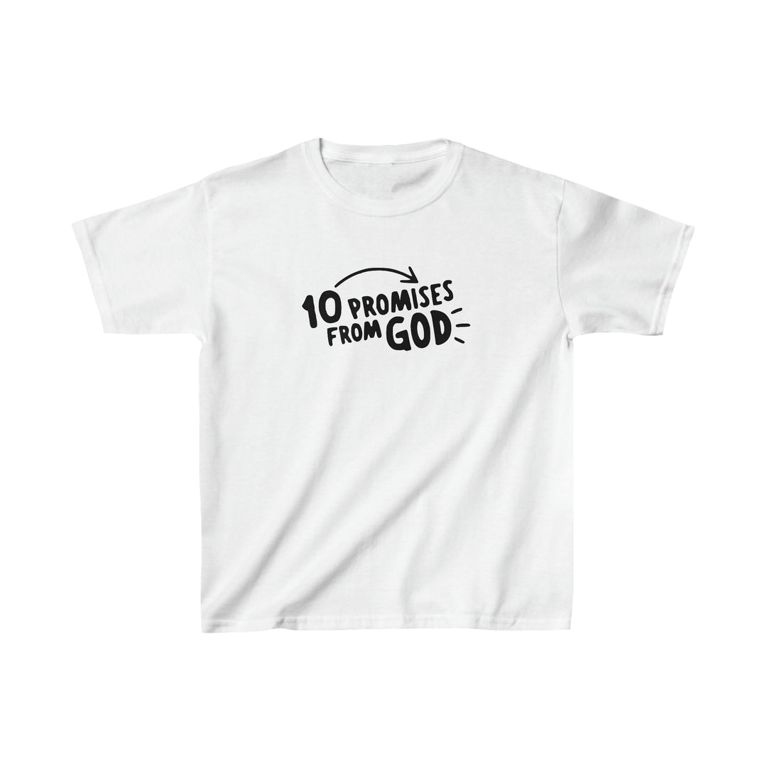 10 Promises from God=Kids Heavy Cotton™ Tee