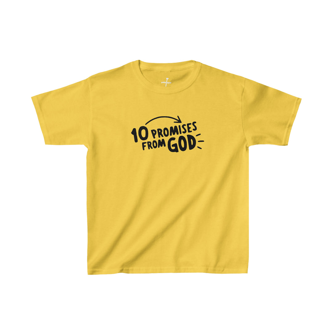 10 Promises from God=Kids Heavy Cotton™ Tee