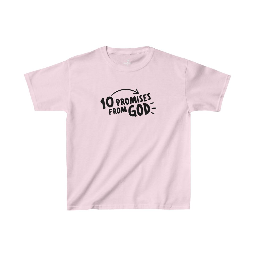 10 Promises from God=Kids Heavy Cotton™ Tee