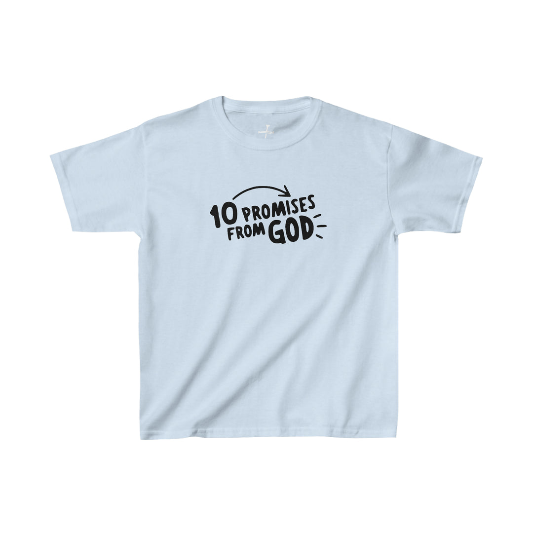 10 Promises from God=Kids Heavy Cotton™ Tee