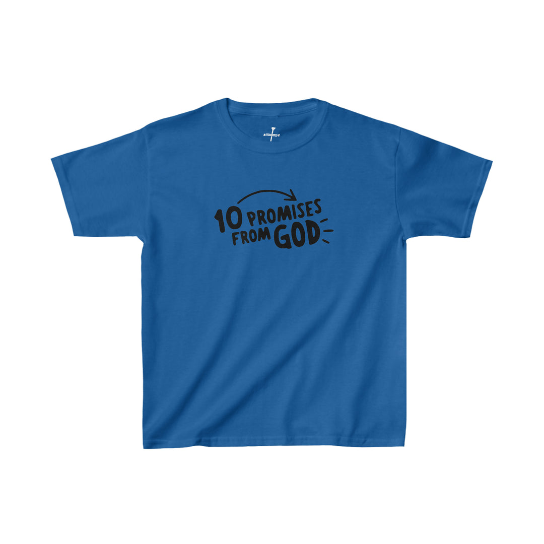 10 Promises from God=Kids Heavy Cotton™ Tee