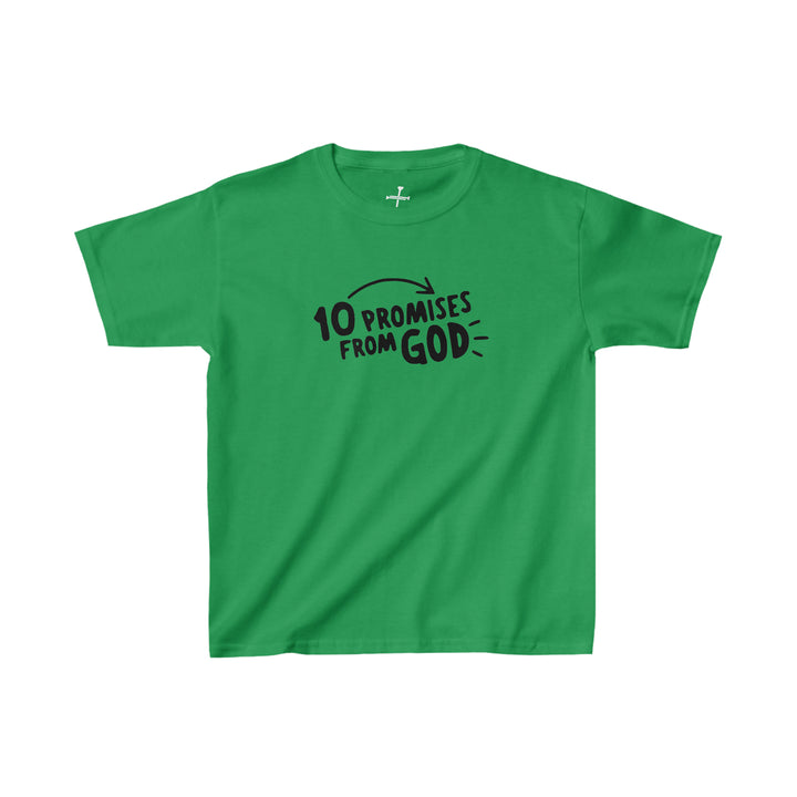 10 Promises from God=Kids Heavy Cotton™ Tee