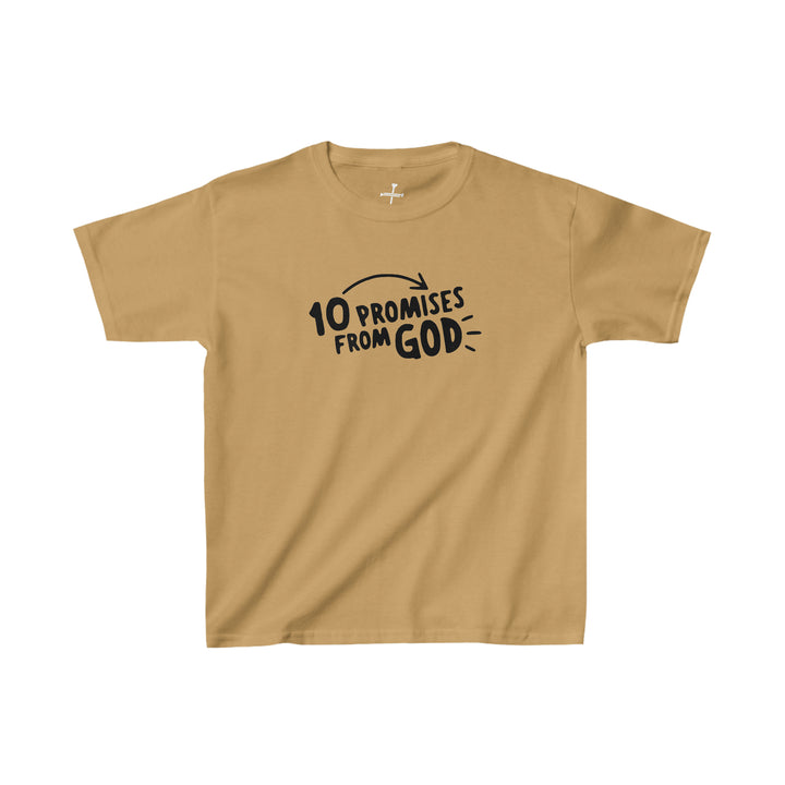 10 Promises from God=Kids Heavy Cotton™ Tee