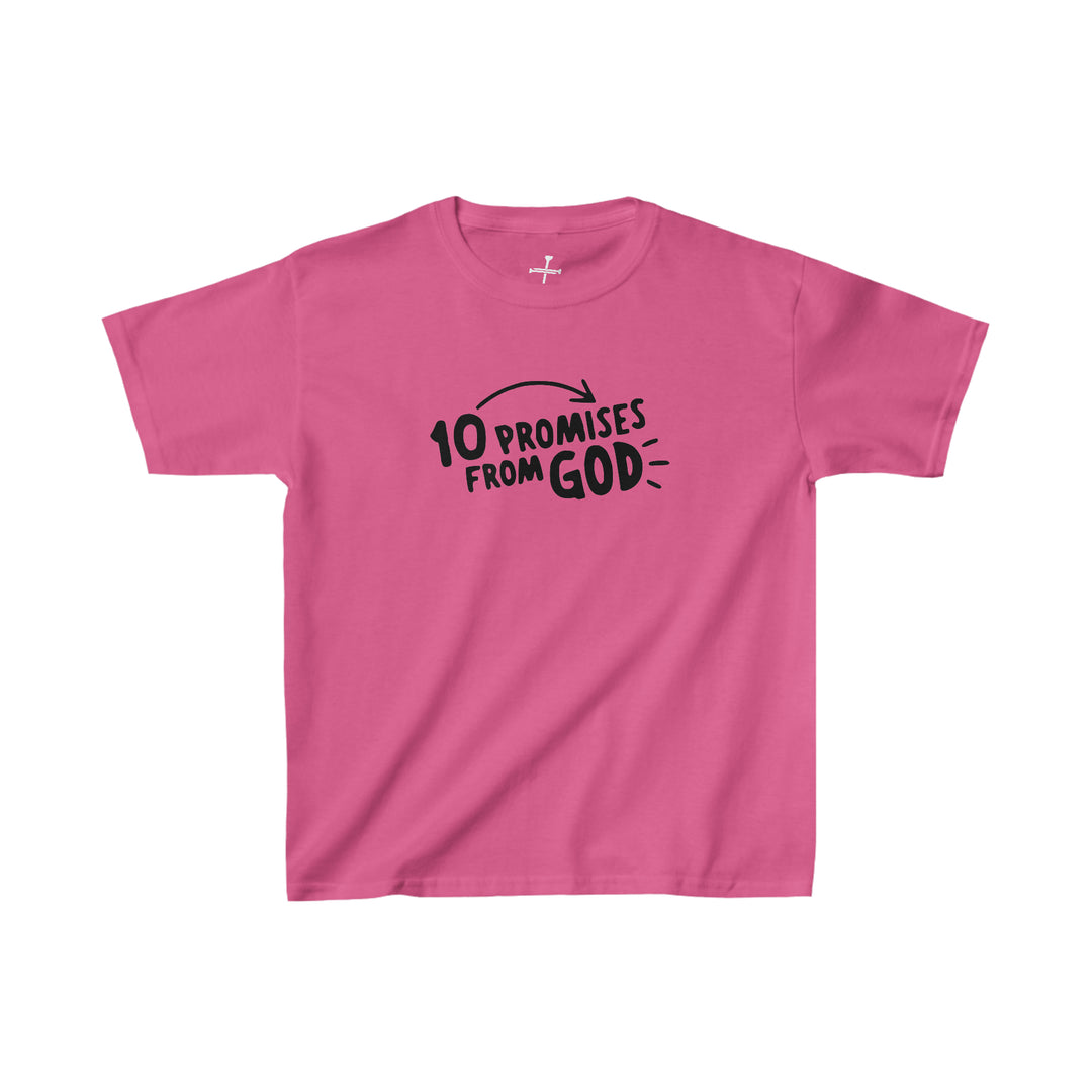 10 Promises from God=Kids Heavy Cotton™ Tee