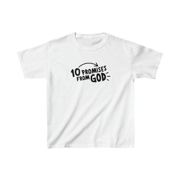 10 Promises from God=Kids Heavy Cotton™ Tee