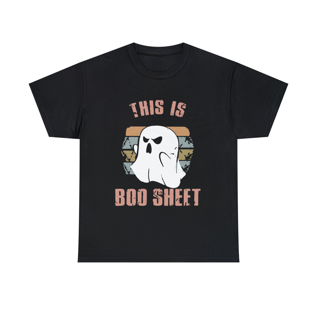This is Boo Sheet-Unisex Heavy Cotton Tee
