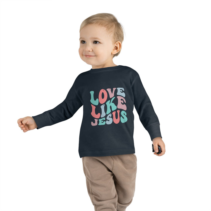Love Like Jesus Toddler Long Sleeve Tee